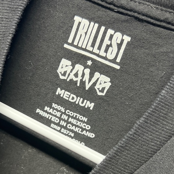 Trillest Native American Chief Warriors Skull Graphic Tee Shirt #35 M unisex - Picture 3 of 5